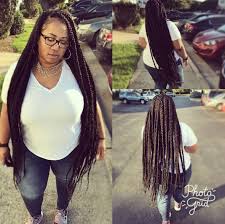 I used 6 packs of ez braid hair in the color 1b and 27. Box Braids Are Perfect For A Fun Natural Hair Summer