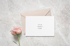 Wedding Mockup Invitation Mockup Card Envelope Mockup 215625 Mockups Design Bundles Invitation Mockup Card Envelopes Invitations