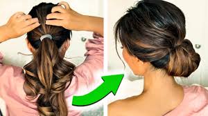 Secret tricks for a chic updo. 3 2 Minute Holiday Updo Hairstyles 2017 With Puff Easy Everyday Buns For Long Medium Hair Youtube