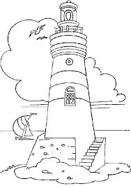 Miscellaneous Sea Headlights Print Picture Desenhos Pintura Em Telhas Riscos Para Pintura