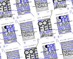 In the events & entertainment category. Series Of Typographic Posters For The Coffee Shop Mesto Vova Jakov