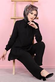 Maybe you would like to learn more about one of these? Tunique Style Habille Vetement Chic Femme Voilee Couleur Noir Pret A Porter Et Accessoires
