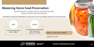 Mastering Home Food Preservation