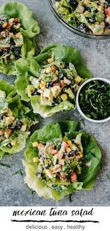 Mexican Tuna Salad The Perfect Light Lunch Idea Or Serve As A Dip Recipe Delicious Healthy Recipes Healthy Snacks Recipes Tuna Salad