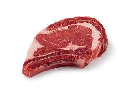 Lightly brush steaks with olive oil and season with salt and pepper. Rib Steak Bone In