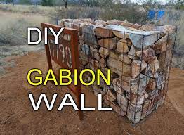 Diy Gabion Walls Gabion Retaining Wall Diy Gabion Wall Diy Gabion