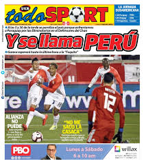 Si la transmisión en vivo y en directo no se encuentra disponible, el resultado será actualizado apenas finalice el partido. Peru Vs Paraguay Portadas De Los Diarios Calientan El Partido De Eliminatorias A Qatar 2022 Peru Lima Canal N