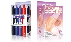 Amazon.com: Sexy, Kinky Gift Set Bundle of Make Me Melt Sensual Warm-Drip  Candles, 4 Pack, Passion Tones and Icon Brands Base Boost - Natural, Cock &  Balls Sleeve : Health & Household