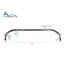 I had a rail put by the front door, another one by the back door, and one at the side of the toilet, which helps getting up and down from the loo, and of course. Buy Marine City Stainless Steel Oval Grab Rail Handle With Flange And Stud 18 Inch Online In Kuwait B07f2qchj3