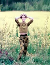 She has been married to robert thurman since 1967. Nena Von Schlebrugge Midcentury Models Blue 17 Vintage Clothing