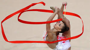 Griskenas described rhythmic gymnastics as a combination of gracefulness and elegance mixed with lots of strength. there's lots of cross training that's involved that incorporates ballet. Averina Sisters Dominate Second International Online Rhythmic Gymnastics