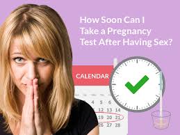 Sometimes, blood pregnancy tests can detect the hcg hormone even earlier than that. How Soon Can I Take A Pregnancy Test After Having Sex