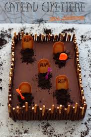 Gateau Cimetiere Pour Halloween Amandine Cooking Gateau Halloween Gateau Halloween Facile Idee Repas Halloween