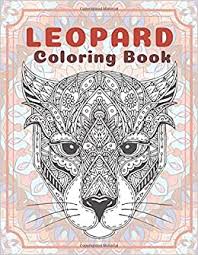 Simply click the free leopard, print the image and color until your hearts content. Leopard Coloring Book Cannon Annalise 9798633325065 Amazon Com Books