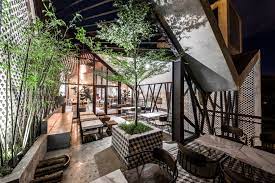 Match pieces & blast puzzles to design your dream restaurant mansion scapes & garden! An Garden Cafe Le House Archdaily