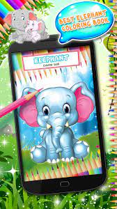 Cara mewarnai kaligrafi menggunakan crayon gambar mewarnai. Buku Mewarnai Gajah For Android Apk Download