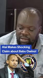 Robert alai statement about Babu Owino #foryou #trend #tiktokkenya  #trendingvideo Robert alai and babu owino cctv #tiktoktrends_tk mwakideu  radio 47