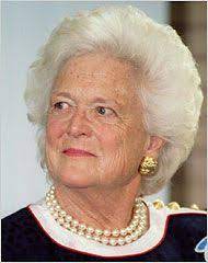 Barbara Bush A Wife Of One President And Mother To Another She Spoke Her Mind Was Kind And Loved Her First Lady Portraits First Lady American First Ladies