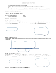 Charging By Friction Worksheet Thursday February 21 2019 Worksheets Friction Word Problem Worksheets