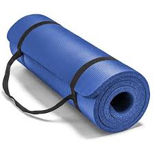 Spoga Premium Extra Thick 72 24 Long High Density Exercise Yoga Mat With Comfort Foam And Carrying Straps Cli In 2020 Workout Accessories Thick Yoga Mats Yoga Mat