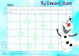 Frozen Reward Templates At Allbusinesstemplates Com