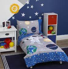 Parent S Choice 4 Piece Space Astronaut Toddler Bedding Set Walmart Com In 2021 Toddler Bed Set Toddler Bed Space Bedding