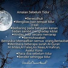 Hasilnya tubuh tetap sehat dan produktif selama melakukan diet. Ummi Adriana Amalan Sebelum Tidur
