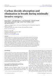 Pdf Carbon Dioxide Absorption And Elimination In Breath During Minimally Invasive Surgery