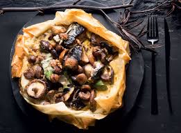 Here's a warming pie made with chestnuts, mushrooms and marsala wine. Chestnut And Mushrooms Cake Leftover Broccoli Chestnut Mushroom Bake Casa Costello You Can Use Butternut Squash Instead Of Pumpkin And Chestnut Mushrooms In Place Of Wild Ones If