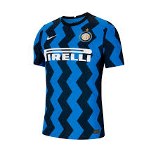 Inter milan play at the san siro in a blue and black striped home kit. Jersey Nike Inter Milan Milan Vapor Match Primera Equipacion 2020 2021 Blue Spark White Football Store Futbol Emotion