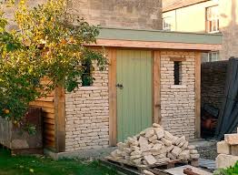 Garden Shed Corsham Wiltshire Made From Recycled Local Stone And Waste Materials Garden Shed Somerset Garden Garden Design