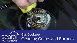 Let's start with the old fashioned way. How To Clean Gas Cooktop Grates And Burners Youtube