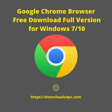 Google Chrome Browser Free Download Full Version For Windows 7 In 2020 Browser Free Download Computer Internet