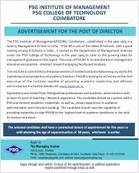 .png images, college of engineering, college of arms, georgia institute of technology, royal college of art, institute of technology we provide millions of free to download high definition png images. Psg Institute Of Management Psg College Of Technology Coimbatore Requires Ad Advert Gallery