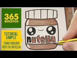Resultado De Imagen Para 365bocetos Dessin Kawaii Kawaii Dessin Nutella