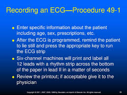 It's also sometimes referred to as an ekg. Principles Of Electrocardiography Ppt Download
