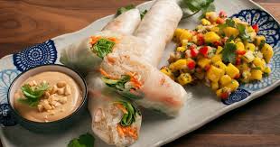Rouleaux De Printemps Aux Crevettes Grillees Recette Rouleau De Printemps Crevette Rouleau De Printemps Recettes De Cuisine