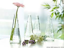 Flori De Vară In Vaze Ce Par Făcute Din Apă Minerală Www Ikea Ro Vaza Snartig Ikea Vases Clear Glass Vases Vase