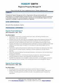 Property manager objective under fontanacountryinn com. Regional Property Manager Resume Samples Qwikresume