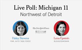 Midterm Election Poll Michigan S 11th District Epstein Vs Stevens The New York Times