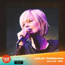 It's OPM icon Joey Albert, British singer-songwriter Julia Fordham, and OPM  band Sandwich's turn to perform aboard the Wish Bus! Watch them live later  at the Arcovia City in Pasig!