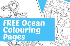 These alphabet coloring sheets will help little ones identify uppercase and lowercase versions of each letter. Free Ocean Under The Sea Colouring Pages