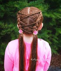 This is another best simple cornrows for kids. Dutch Braids Crisscrossed Braids Easy Braids Easy Hairstyles Braids For Kids Ginger Hair Redhead Hairstyles Easy Braids Easy Hairstyles Hair Styles
