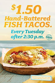 If you like seafood then rubio's does a good job preparing a good meal. Facebook