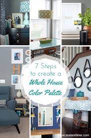 A bathroom is painted finnie gray for a subtle contrast. 7 Steps To Create Your Whole House Color Palette Teal Lime