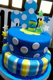Mickey Mouse Cake Royal Blue Yellow Light Blue Birthday Lights Blue Birthday Cakes Boy Birthday Cake