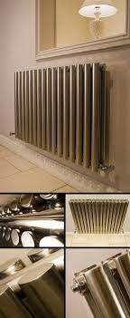 We've also got a range of stylish valves to finish the look of your radiator. Horizontal Stainless Steel Radiators Oval Designer Radiators