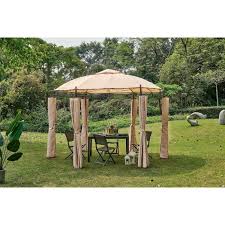 Tonnelle De Jardin Dune 3 5 X H 2 7 M Structure Acier Et Toile Polyester 160g M2 Avec Rideaux Polyester 140g M2 Beige Achat Vente Tonnelle Barnum Tonnelle De Jardin Dune35 Cdiscount