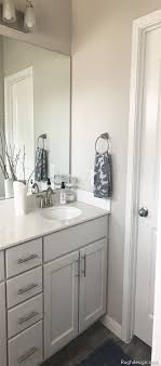 Agreeable Gray Color Review By Laura Rugh Rugh Design Grey Bathroom Cabinets Bathroom Color Schemes Agreeable Gray