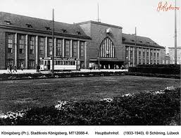 Кёнигсберг. Главный (Южный) вокзал. - Россия > Калининградская область >  Калининград - ЭтоРетро.ru - старые фото городов